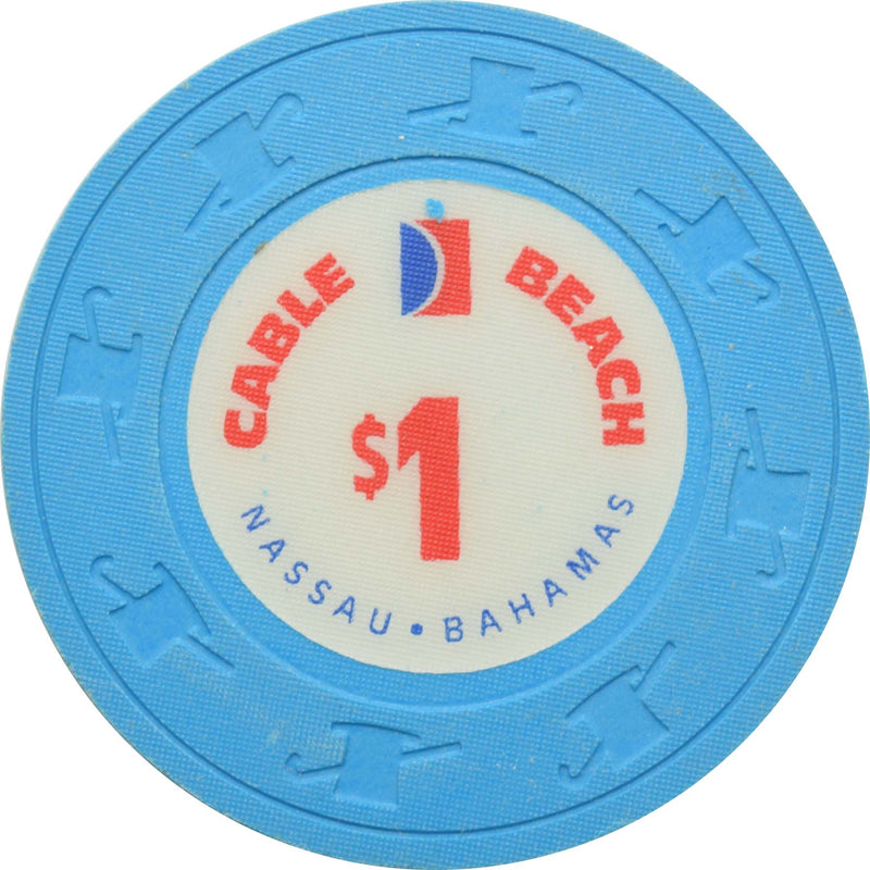 Cable Beach Casino Nassau Bahamas $1 Chip