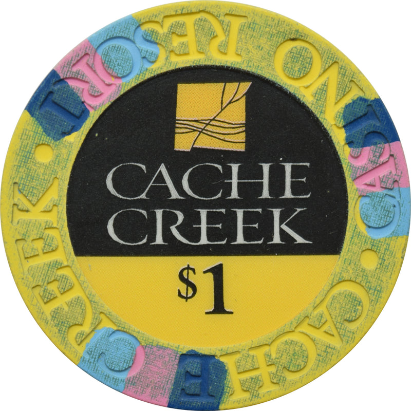 Cache Creek Casino Brooks California $1 House Mold Chip