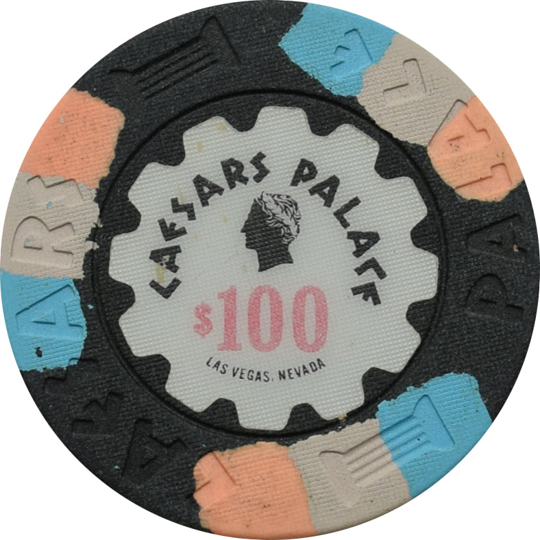 Caesars Palace Casino Las Vegas Nevada $100 Chip 1989