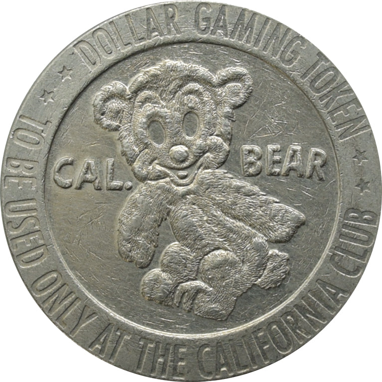 California Club Casino Las Vegas NV $1 Token 1966