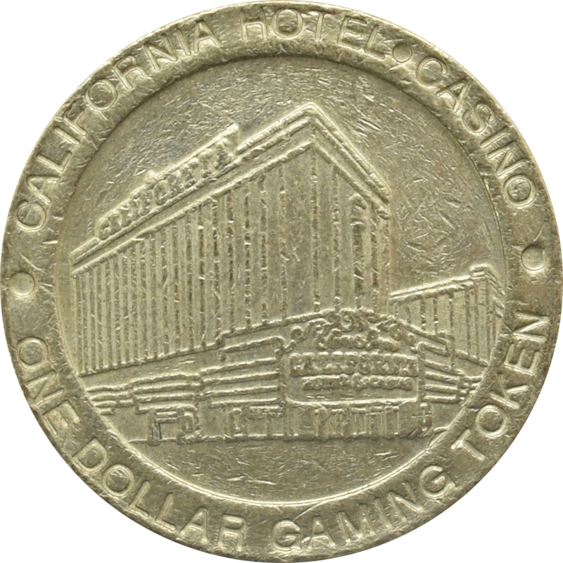 California Hotel Casino Las Vegas Nevada $1 Token 1996