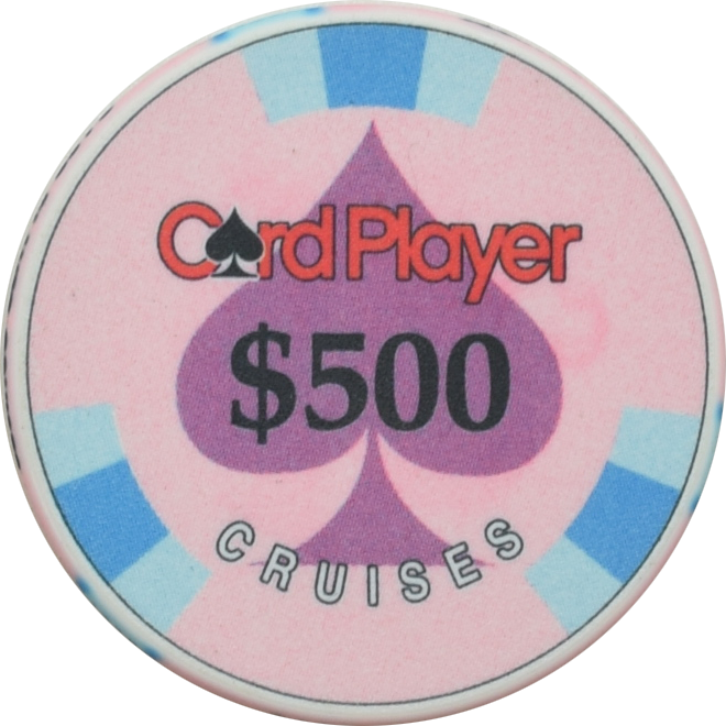 Card Player Cruises $500 Casino Chip #2