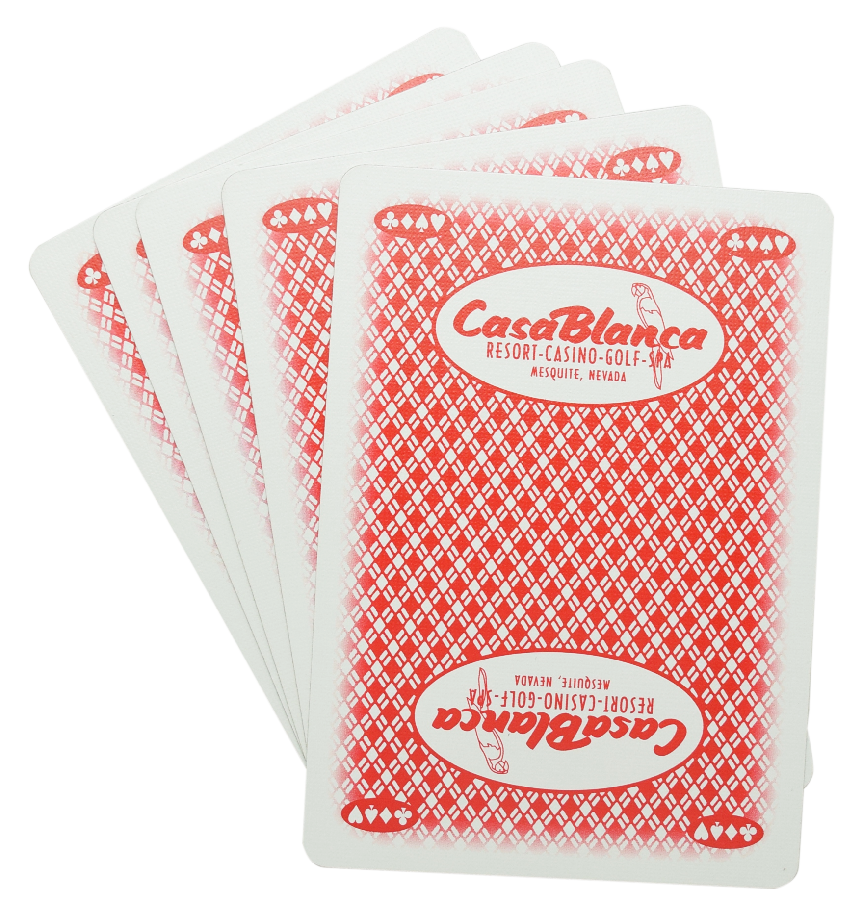 Casablanca Casino Mesquite Nevada Used Deck of Cards #2