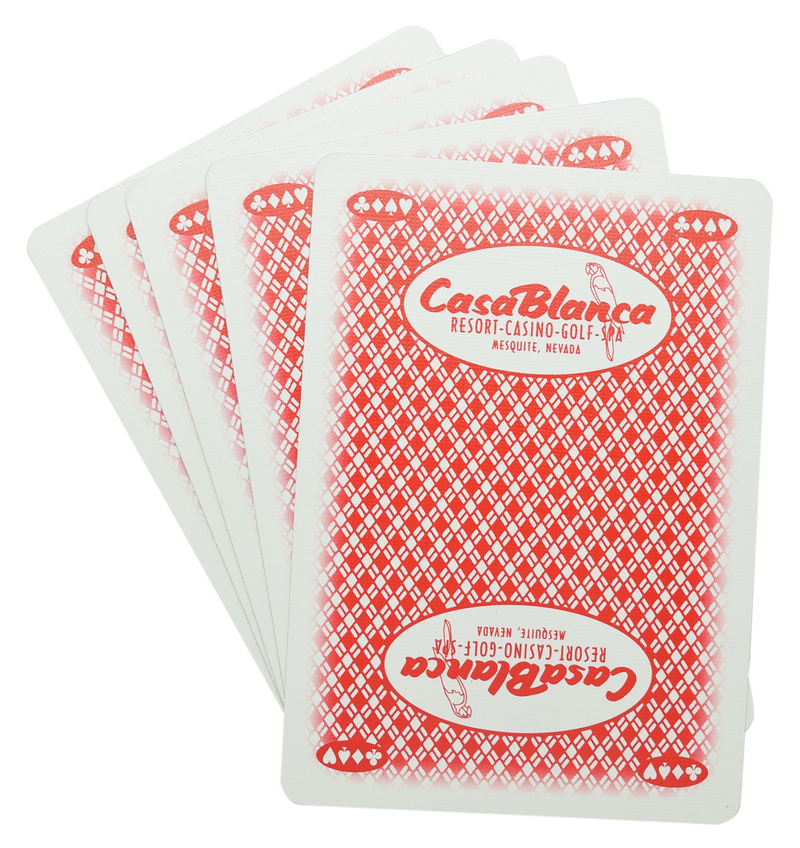 Casablanca Casino Mesquite Nevada Used Deck of Cards