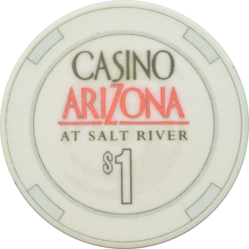 Casino Arizona at Salt River Scottsdale Arizona $1 Ceramic Chip