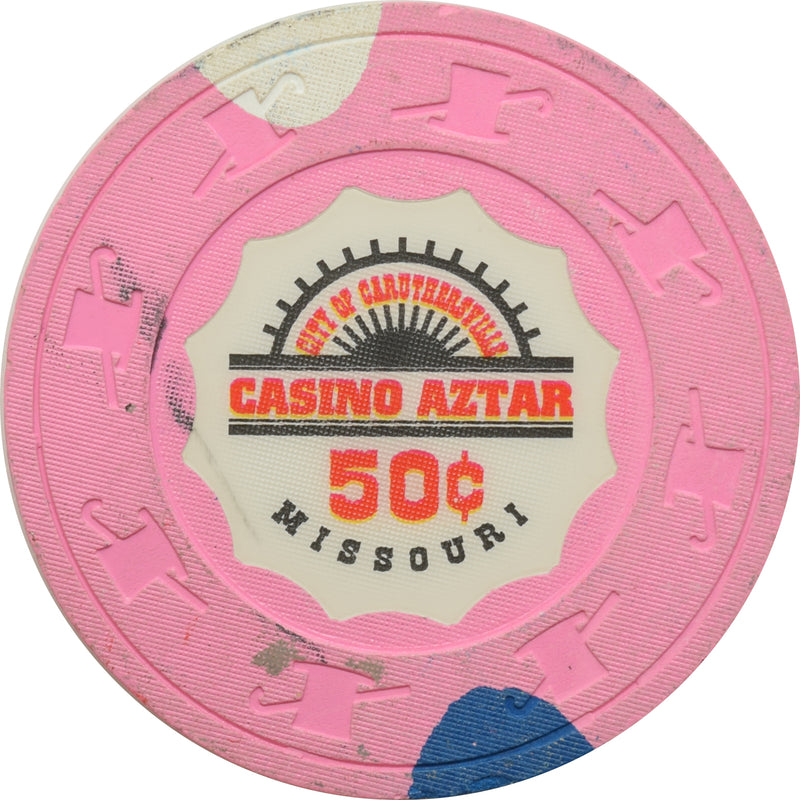 Casino Aztar Caruthersville MO 50 Cent Chip