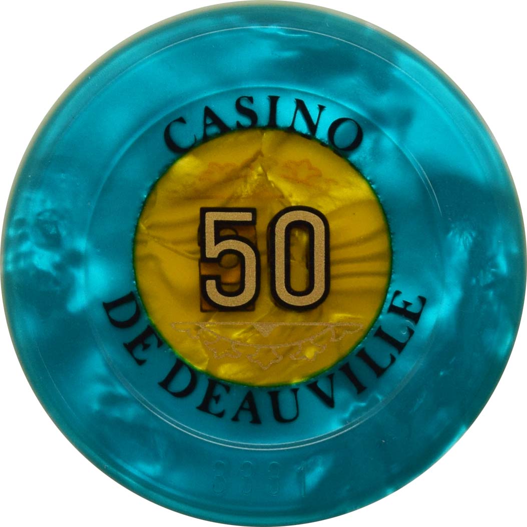 Casino De Deauville Deauville France 50 FRF Jeton 43mm