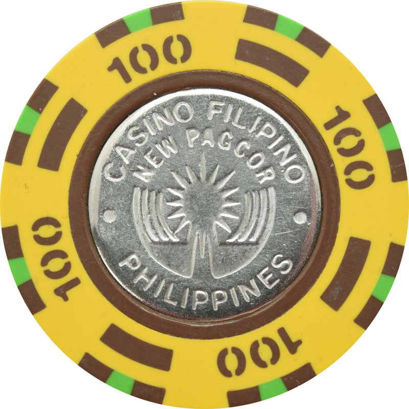 Casino Filipino New Pagcor Manila Philippines 100 Chip