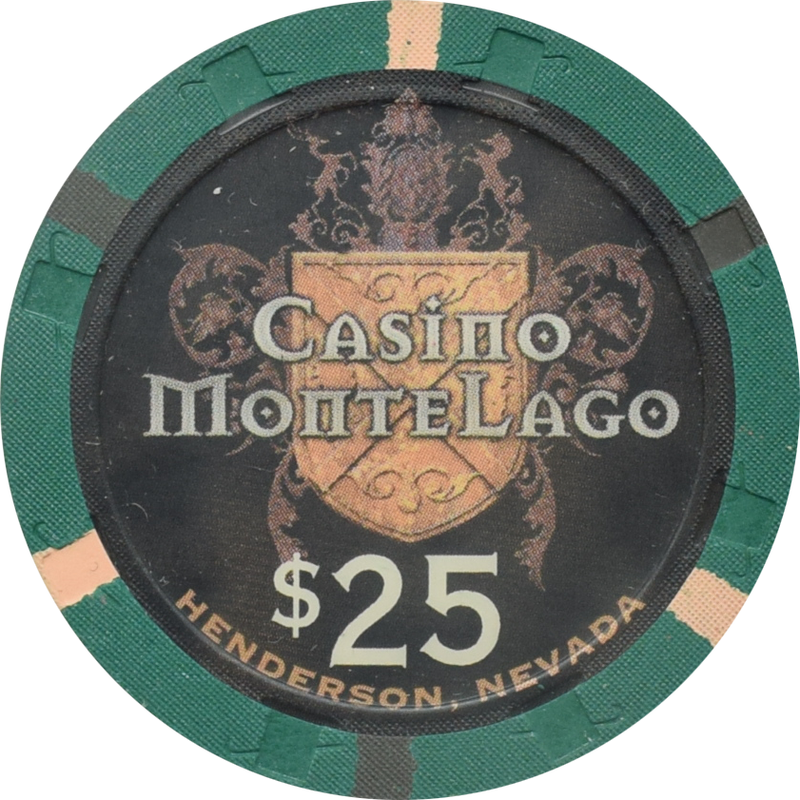 Casino MonteLago Casino Henderson Nevada $25 Chip 2003