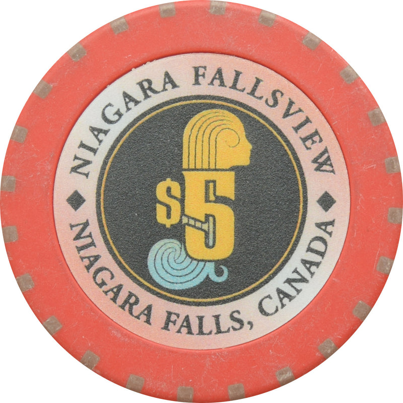 Casino Niagara/Niagara Fallsview Niagara Falls Canada $5 Chip