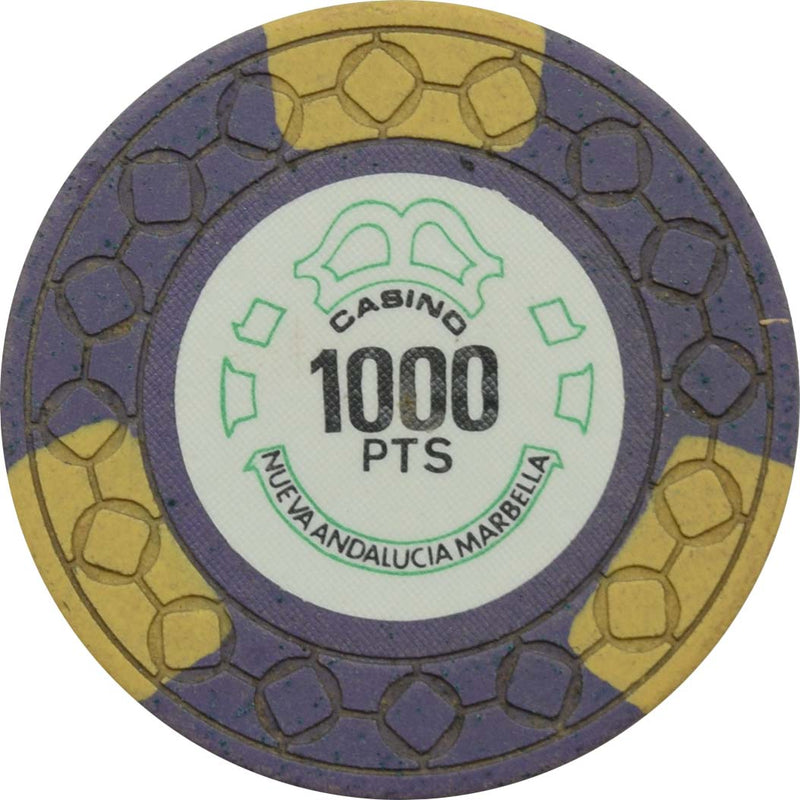 Casino Nueva Andalucia Marabella Spain 1000 pts SqInCr Chip