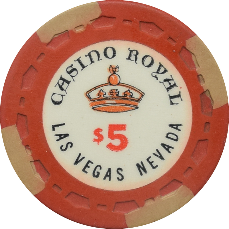 Casino Royal Casino Las Vegas Nevada $5 Chip 1971