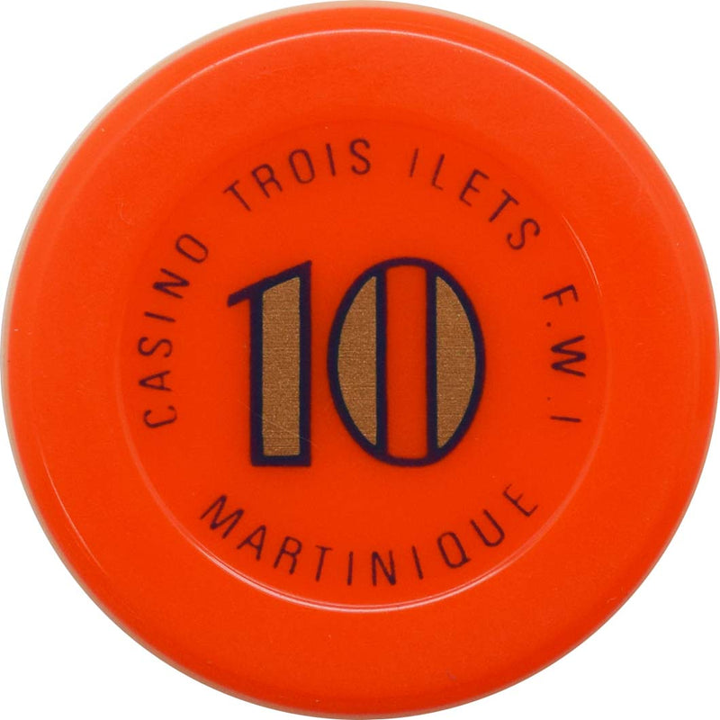 Casino Trois Ilets Fort-de-France Martinique $10 Jeton