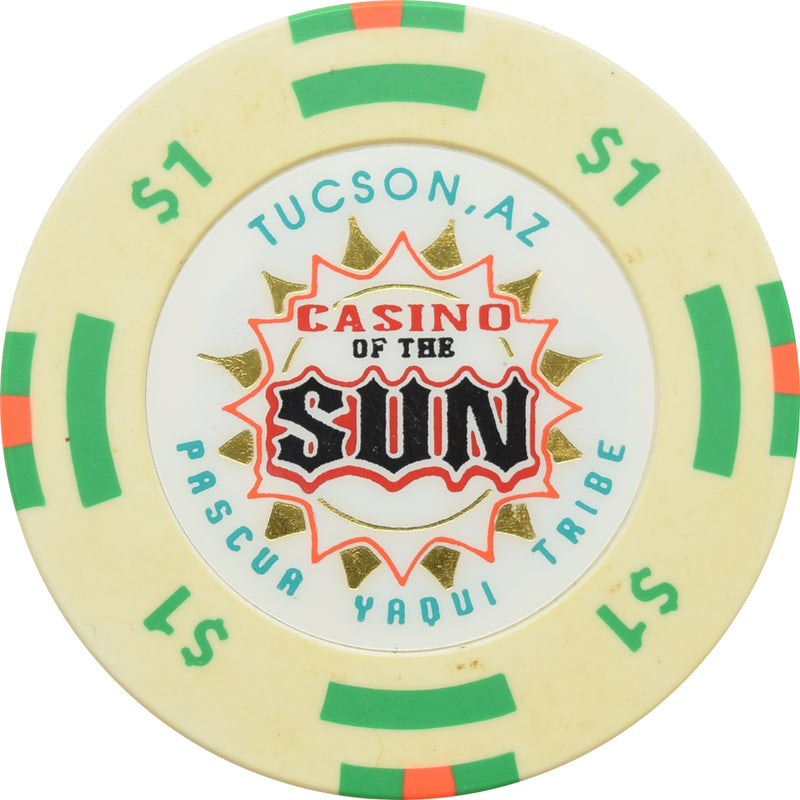 Casino of the Sun Casino Tucson Arizona $1 Chip