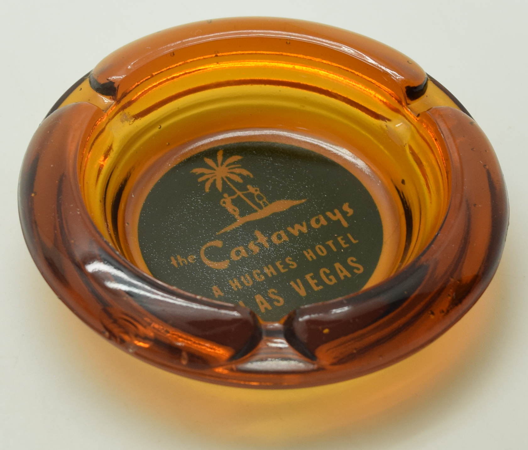 Castaways Casino Las Vegas Nevada "A Hughes Hotel" Smoked Ashtray