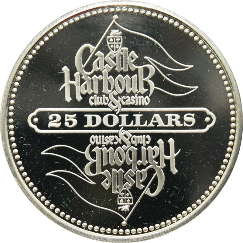 Castle Harbour St. Johns Antigua $25 Token