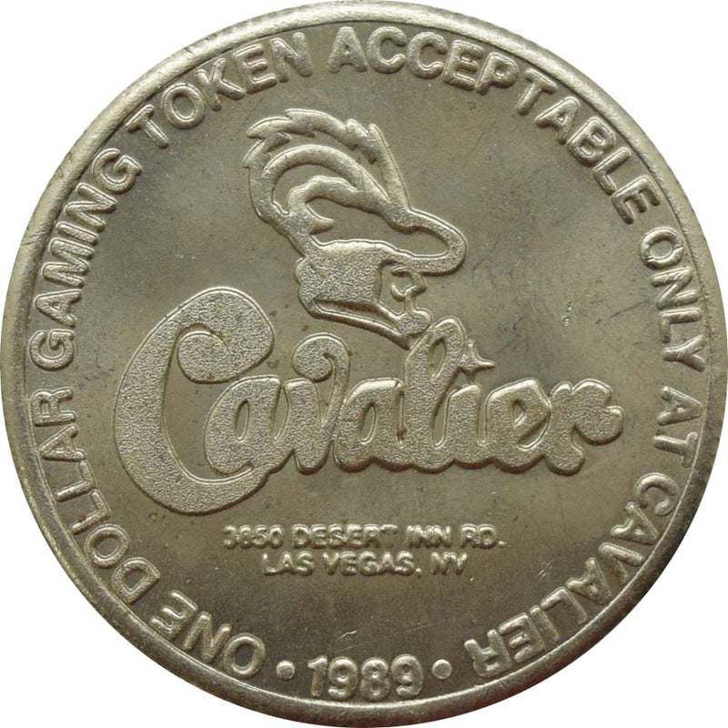 Cavalier (Lounge & Restaurant) Las Vegas Nevada $1 Token 1989