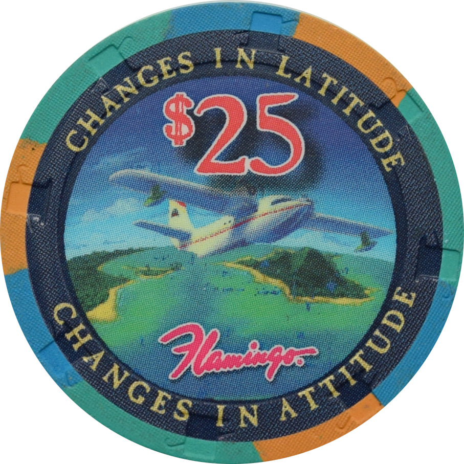 Flamingo Margaritaville Casino Las Vegas Nevada $25 Changes in Latitude Chip 2011