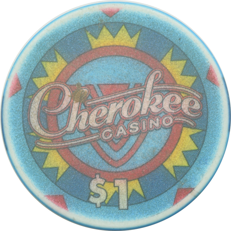 Cherokee Casino Catoosa Oklahoma $1 Chip