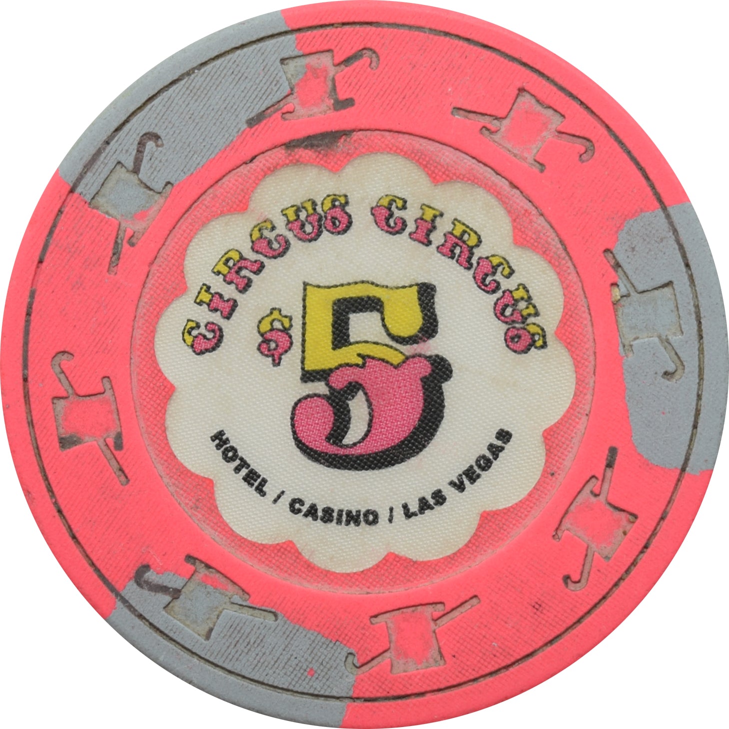 Circus Circus Casino Las Vegas Nevada $5 Chip 2009