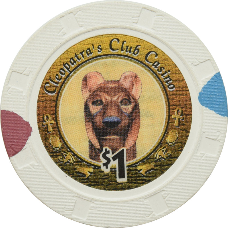 Cleopatra's Club Casino Kennewick WA $1 Chip