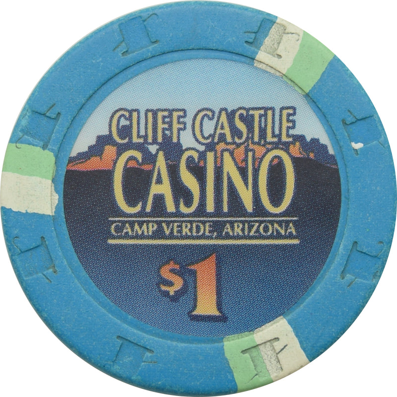 Cliff Castle Casino Camp Verde Arizona $1 Chip