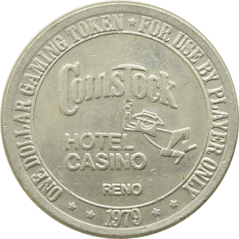 Comstock Casino Reno NV $1 Token 1979