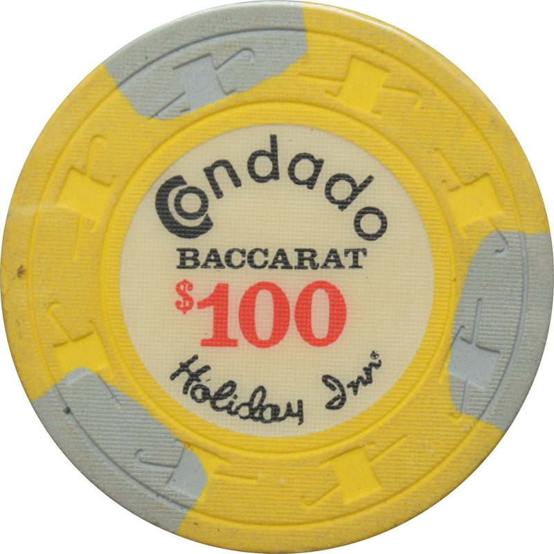 Condado Holiday Inn Casino San Juan Puerto Rico $100 Baccarat Chip