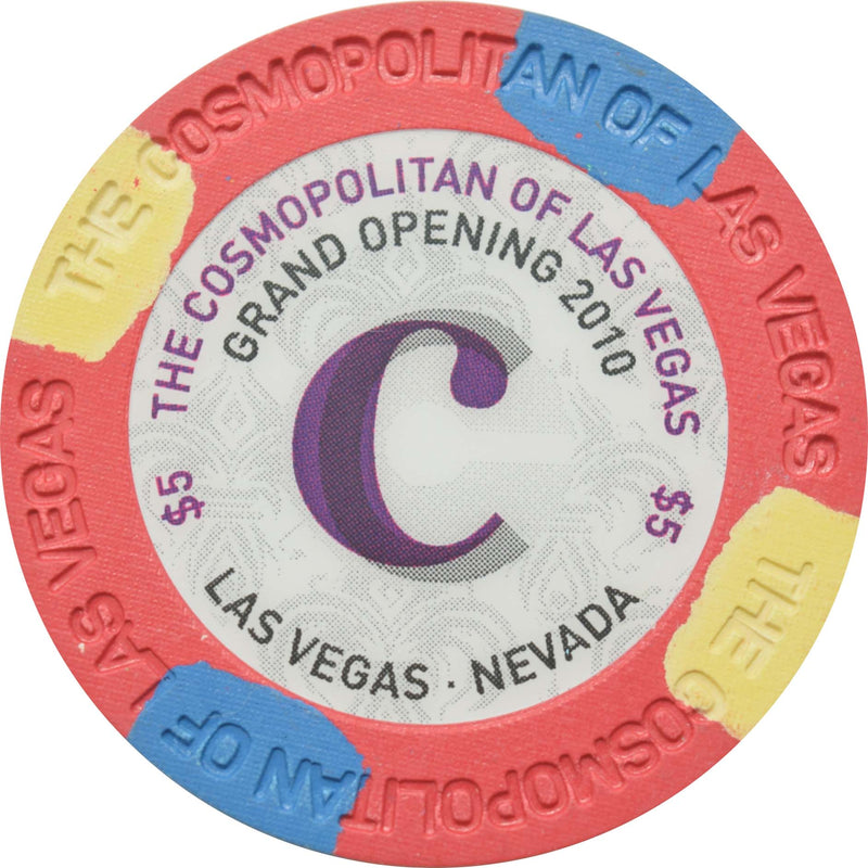 Cosmopolitan Casino Las Vegas Nevada $5 Grand Opening Chip 2010