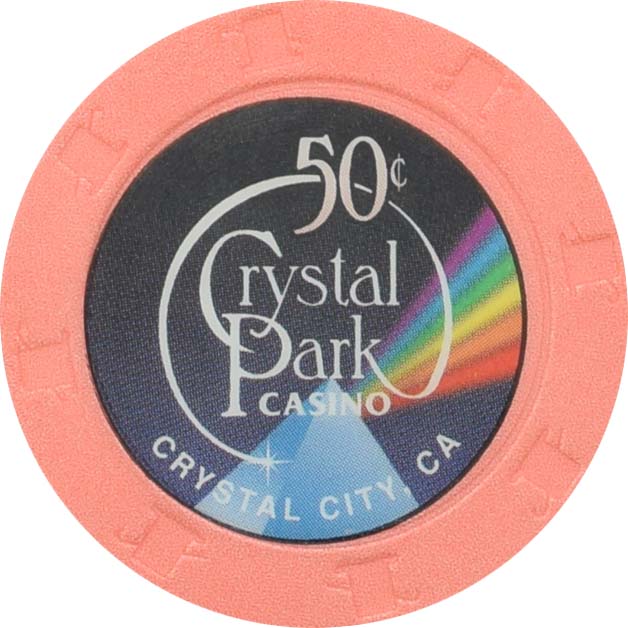 Crystal Park Casino Crystal City California 50 Cent Chip