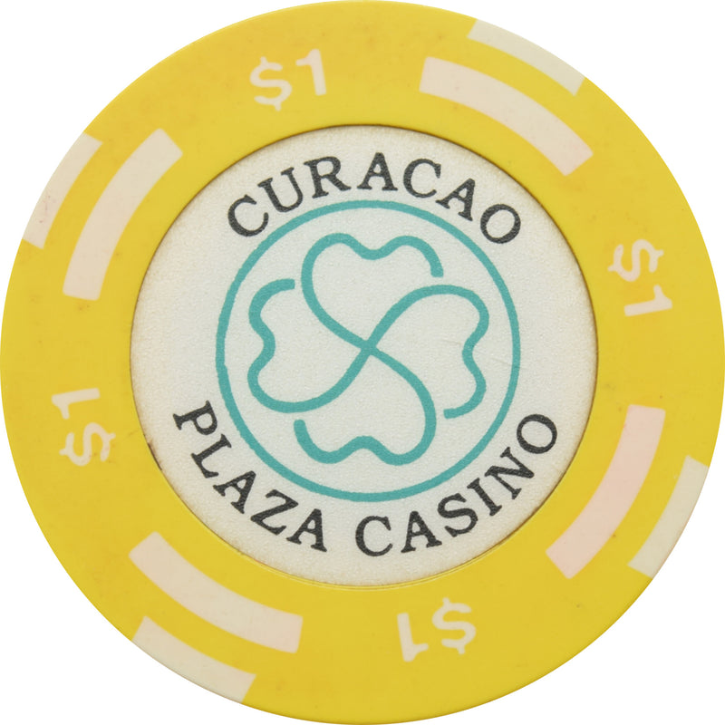 Curacao Plaza Casino Willemstad Curacao $1 Chip