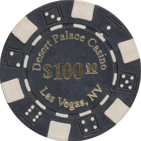 11.5gram Desert Palace Casino Poker Chip in various denominations Set of 25