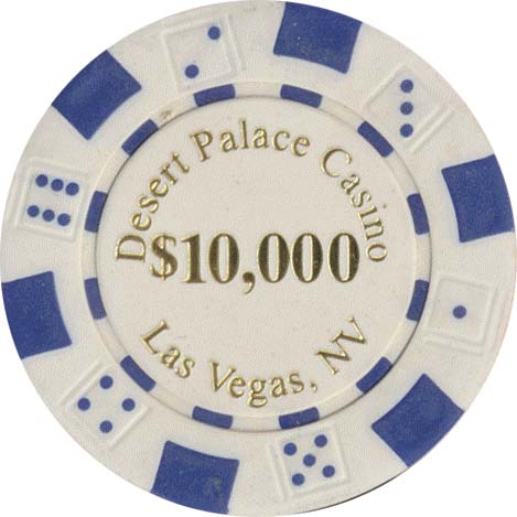 11.5gram Desert Palace Casino Poker Chip in various denominations Set of 25