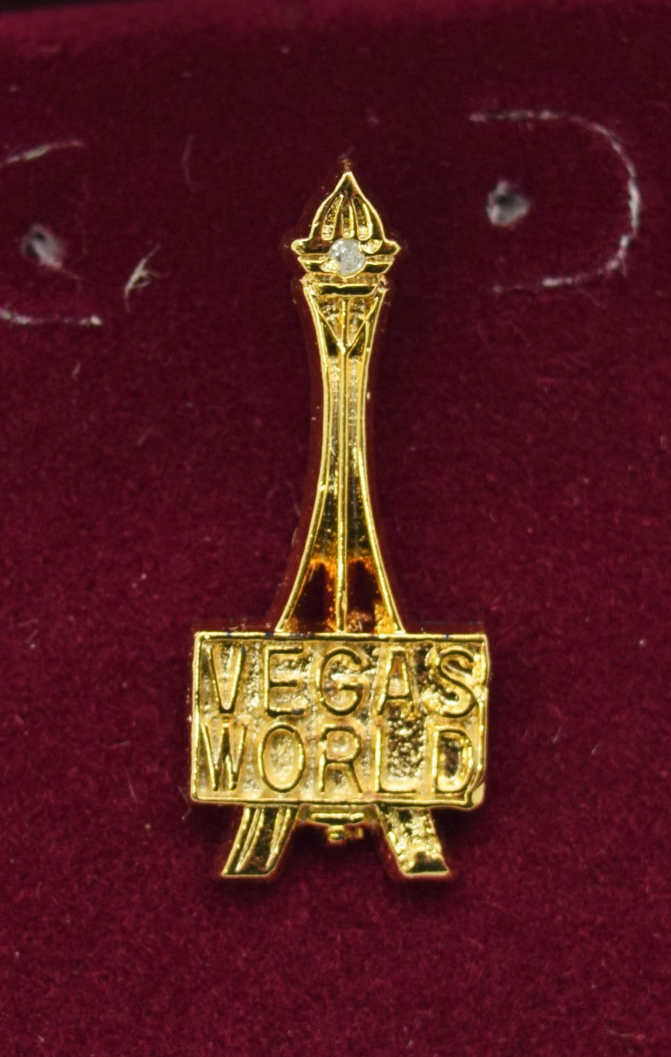 Bob Stupak's Vegas World Casino Las Vegas Golden Pin Stratosphere Late 90s