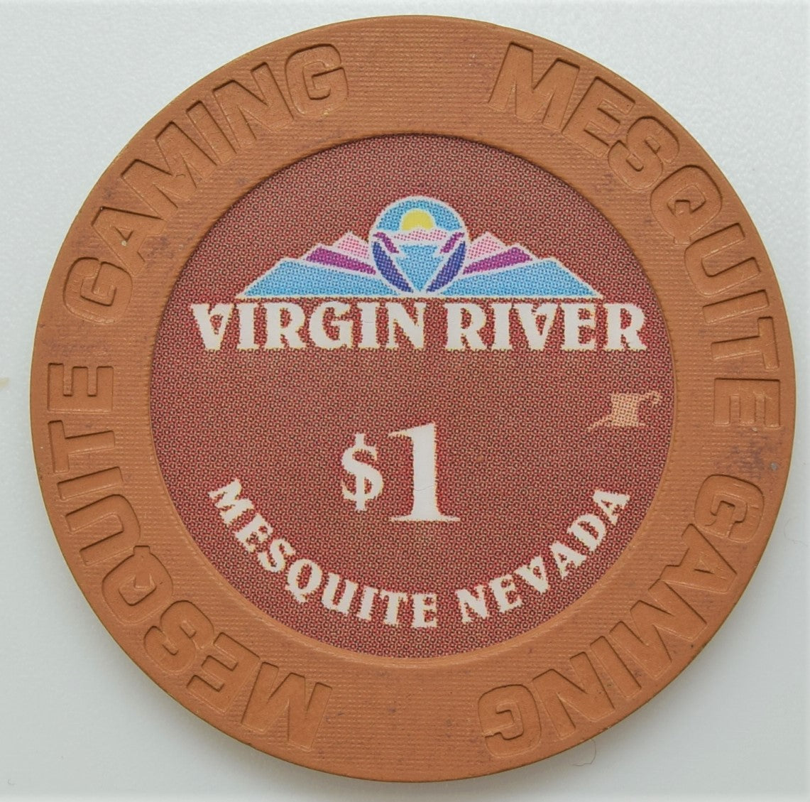 Virgin River Casino Mesquite NV $1 Chip 2015 (#2)