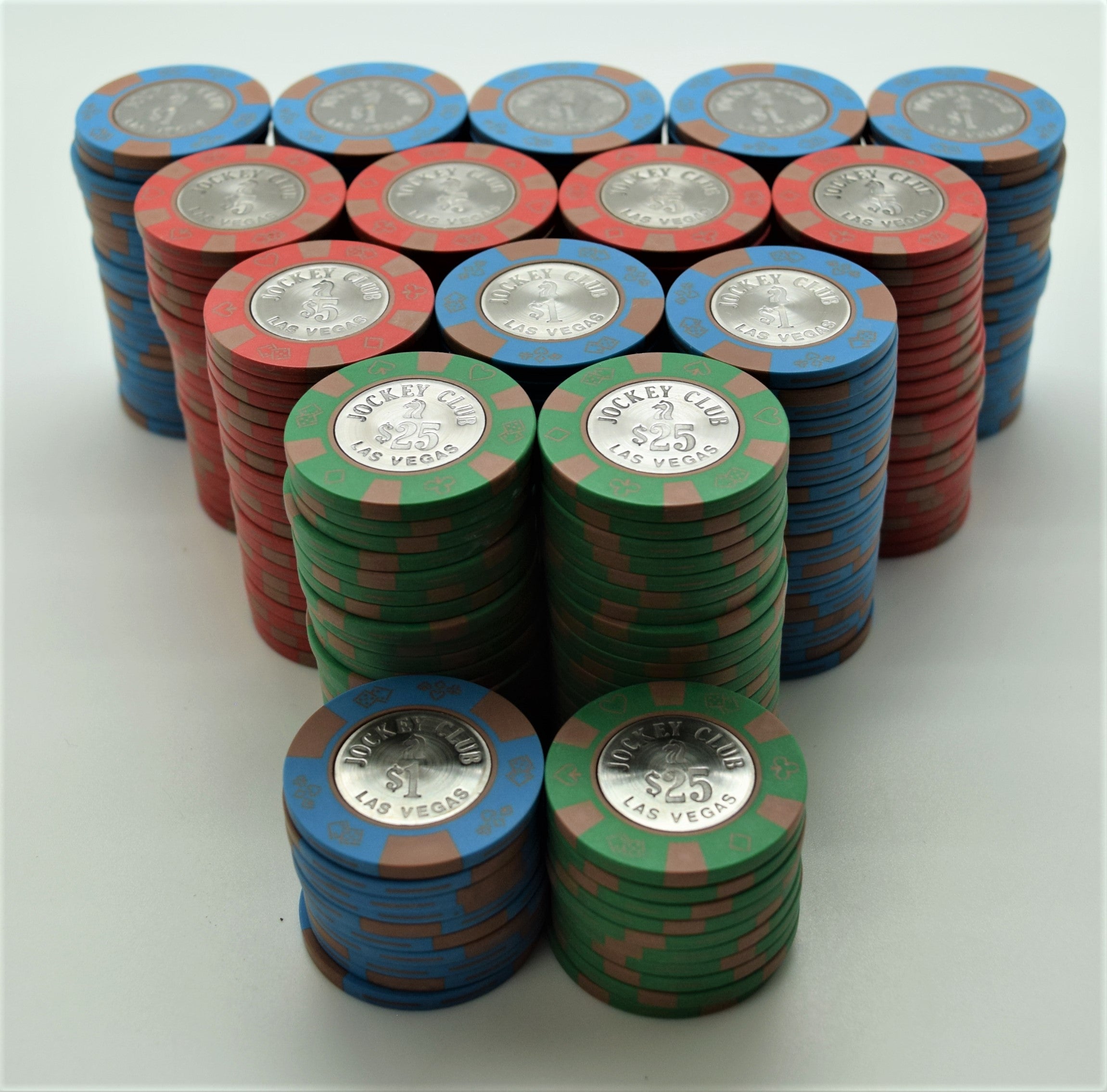 Jockey Club Las Vegas Casino 300 Chip Set