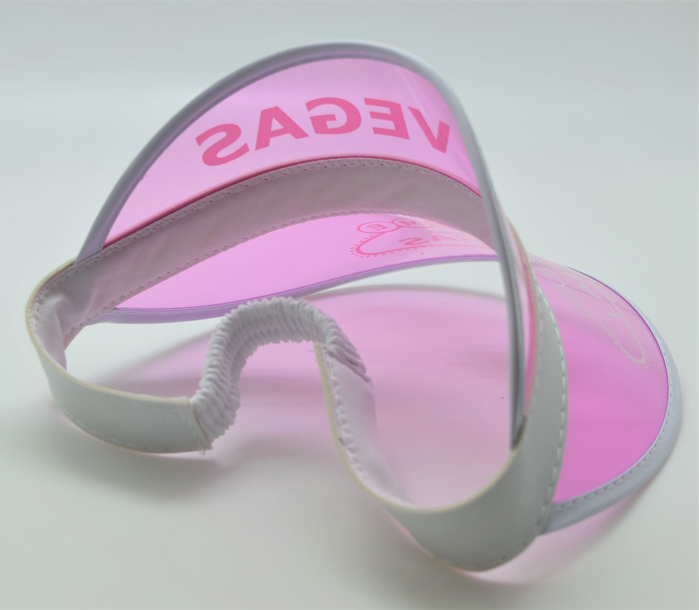 Las Vegas Dealer Visor - One Size Fits Most - PINK