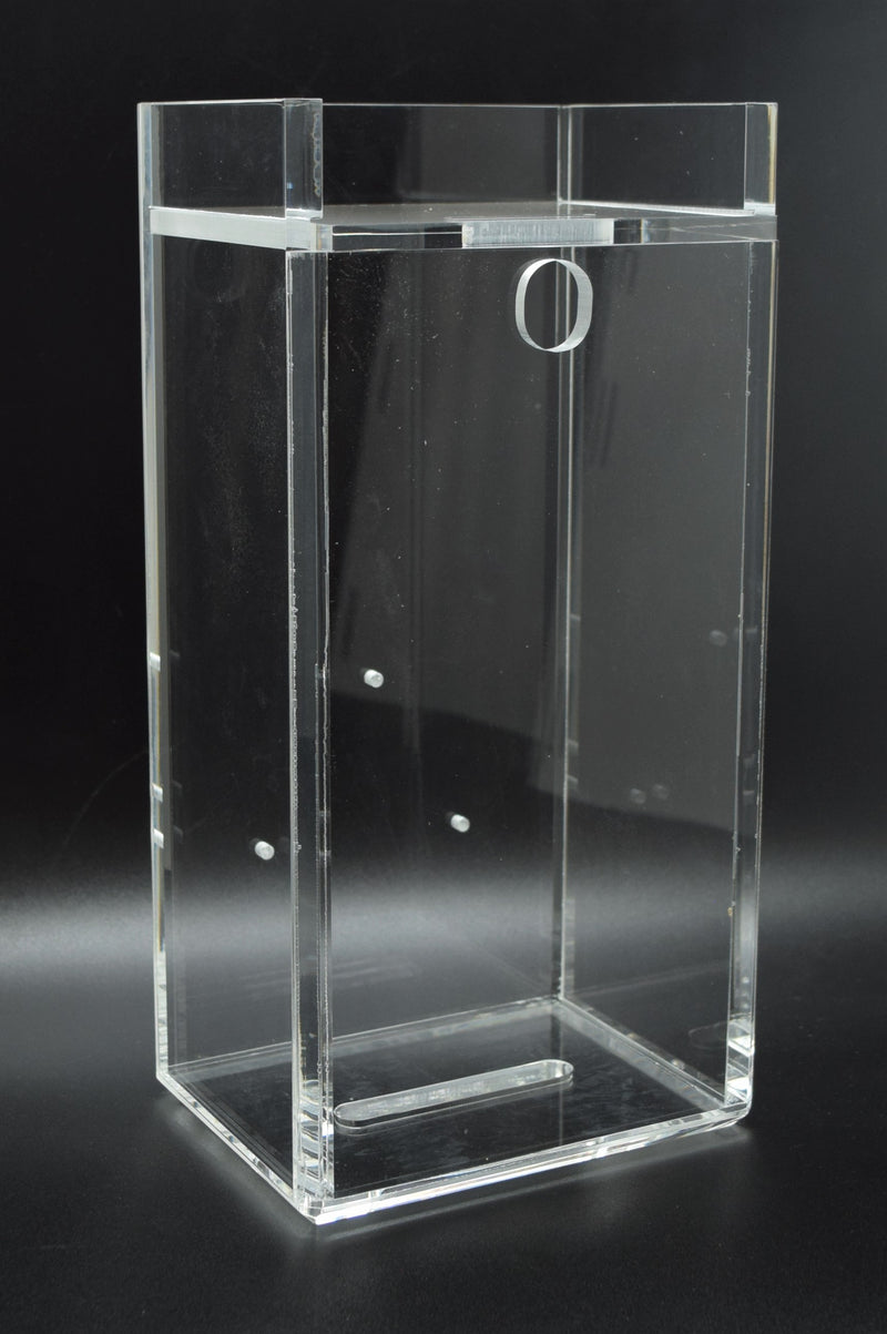 Slide-Bottom Locking Acrylic Toke Box