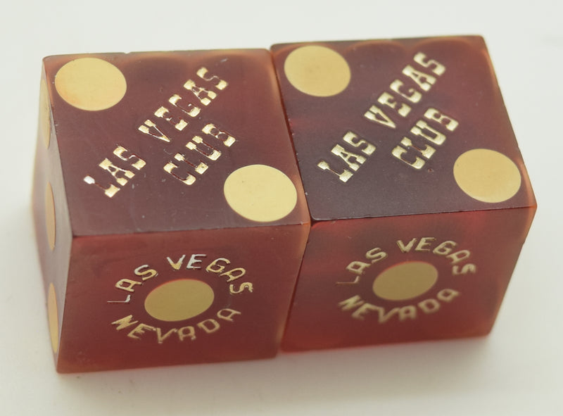 Las Vegas Club Casino Las Vegas Red Dice Pair Matching Logos