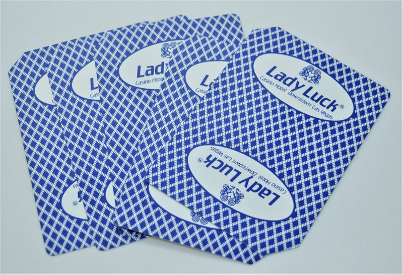 Lady Luck Las Vegas Casino Playing Cards Used Deck