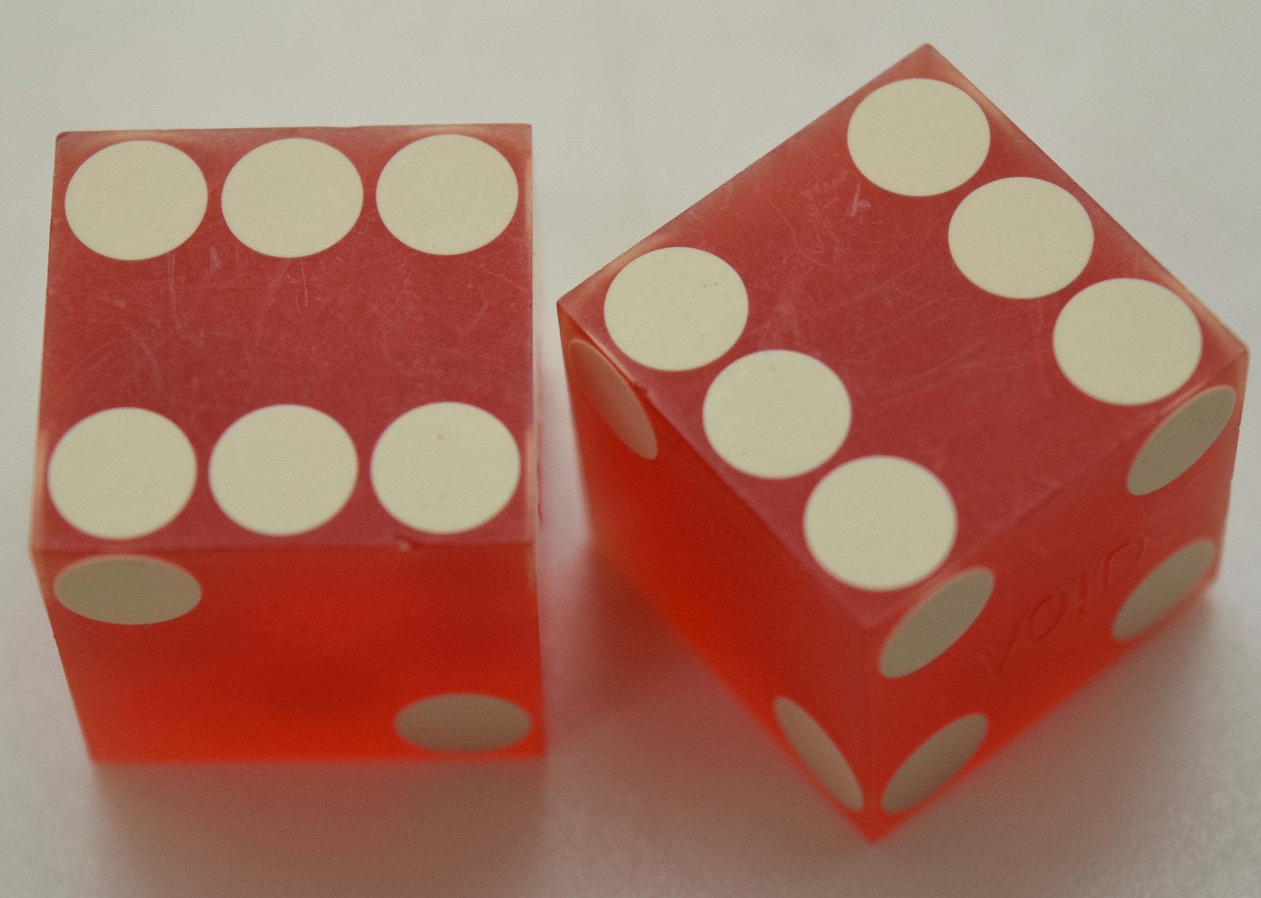 Virginian Casino Reno Nevada Red Dice Pair