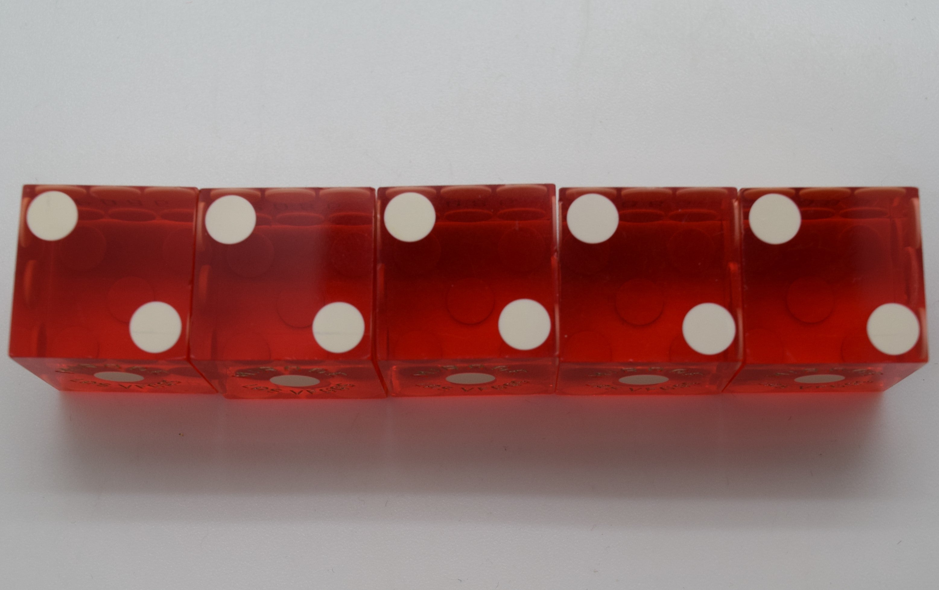 Mirage Casino Stick of 5 Dice Las Vegas Nevada