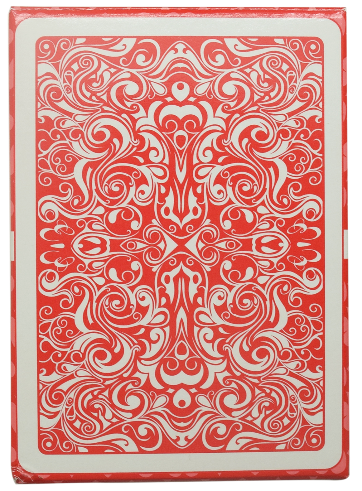 Dal Negro Virgolone Red Poker Size Jumbo Index 100% Plastic Deck