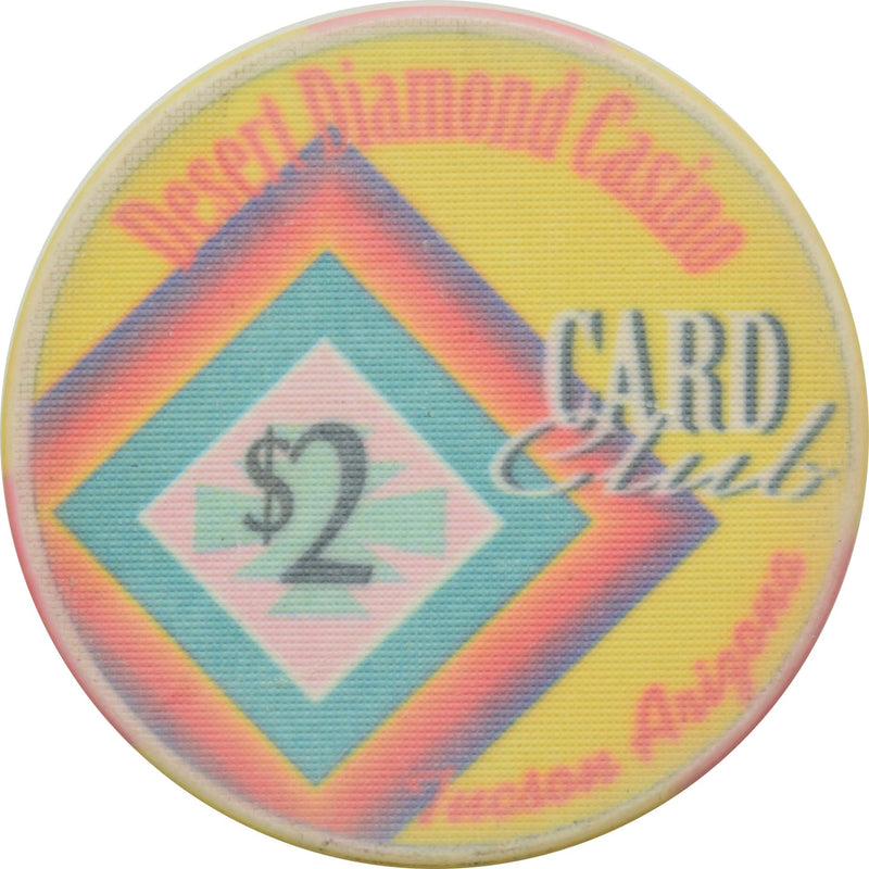 Desert Diamond Casino Tucson Arizona $2 Chip