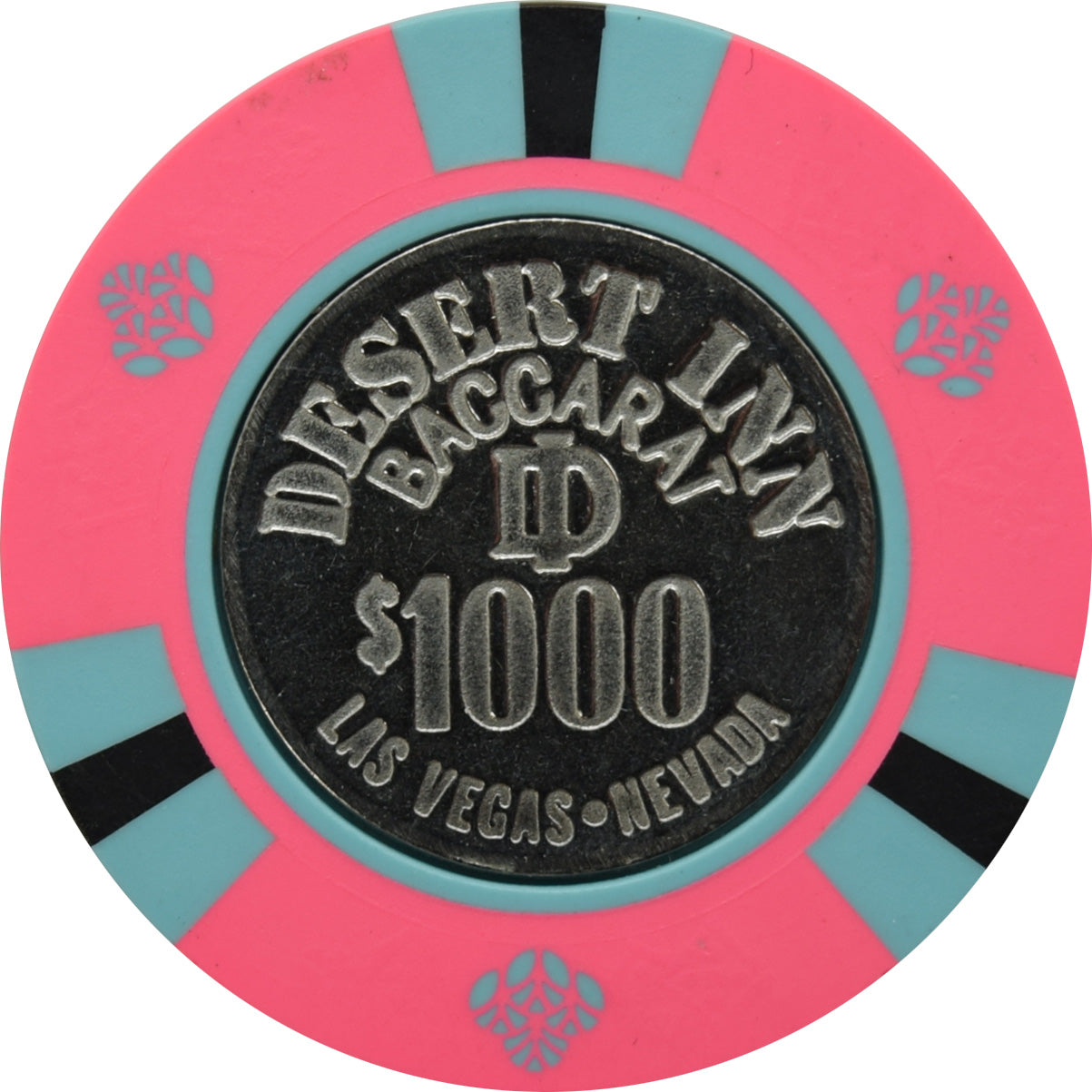 Desert Inn Casino Las Vegas Nevada $1000 Baccarat Chip 1981