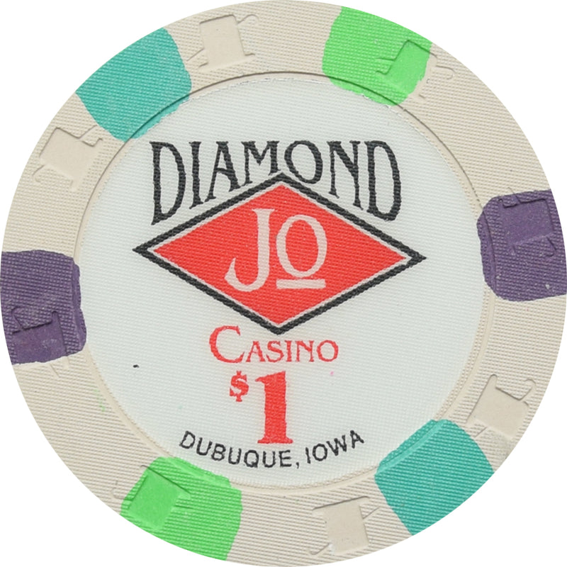 Diamond Jo Casino Dubuque IA $1 Chip