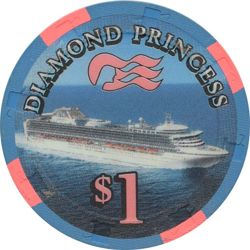 Diamond Princess (Princess Cruises) Casino $1 Chip 2004