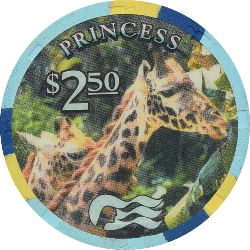 Diamond Princess (Princess Cruises) Casino $2.50 Chip 2004