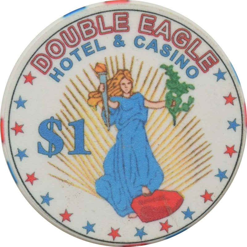 Double Eagle Hotel & Casino Cripple Creek Colorado $1 Chip