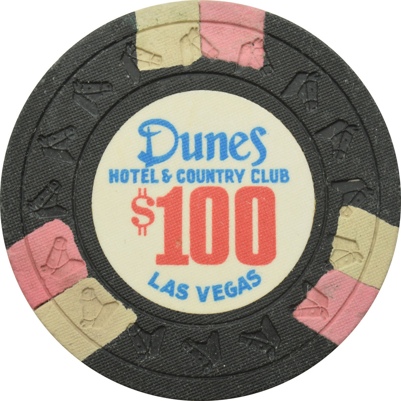 Dunes Casino Las Vegas Nevada $100 Chip 1961